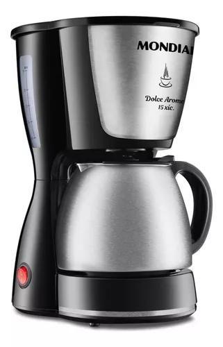 Cafeteira Elétrica Mondial C-34ji-15x Dolce Arome 500w Inox Menor preço em Cafeteira Elétrica Mondial C-34ji-15x Dolce Arome 500w Inox