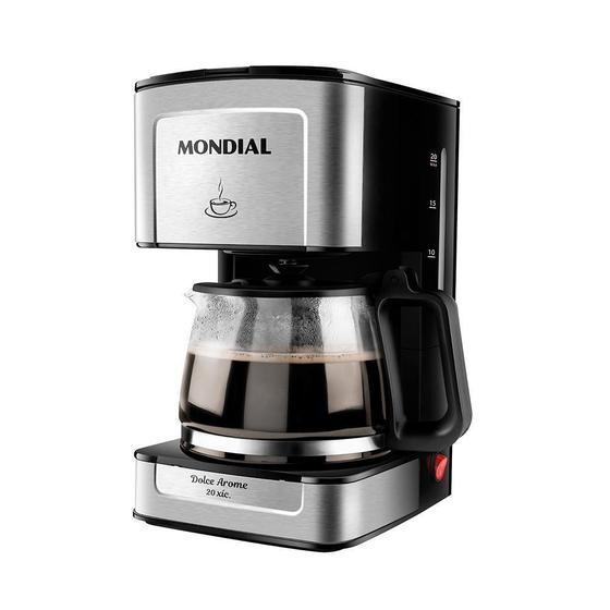 Imagem de Cafeteira Elétrica Mondial Dolce Arome 550W C-43-20X-Si 127V