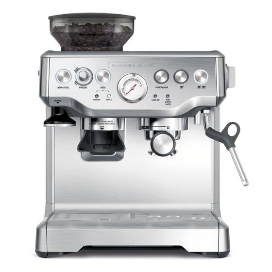 Cafeteira elétrica tramontina by breville express pro aço inox com moedor 2 l 220v 69066/012 Menor preço em Cafeteira elétrica tramontina by breville express pro aço inox com moedor 2 l 220v 69066/012