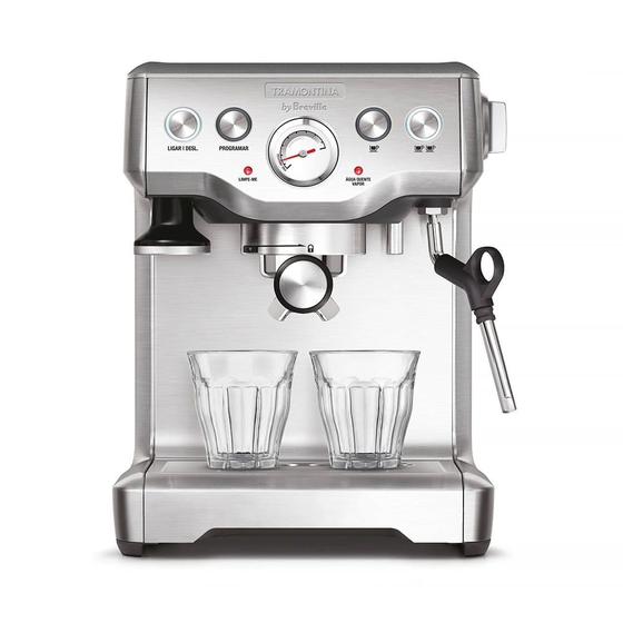 Cafeteira Elétrica Tramontina Express em Aço Inox 127v Menor preço em Cafeteira Elétrica Tramontina Express em Aço Inox 127v