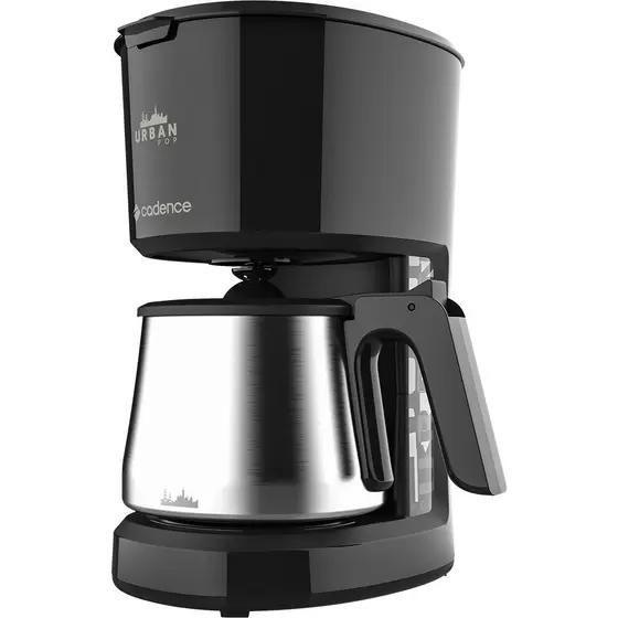 Imagem de Cafeteira Elétrica Urban Pop Caf810 Preta E Inox Cadence 127v