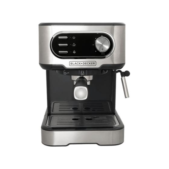 Imagem de Cafeteira Espresso 1,5L Automático com Espumador Aquecedor de Leite Black&Decker CE1100G