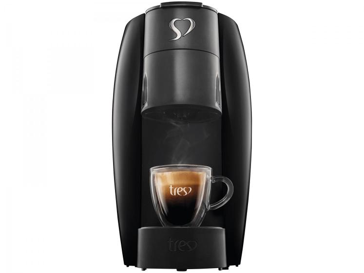 Cafeteira Espresso 3 Corações Lov Preto Imagem de Cafeteira Espresso 3 Corações Lov Preto