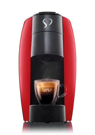 Imagem de Cafeteira Espresso LOV Vermelha Automática TRES - 3 Corações 127V