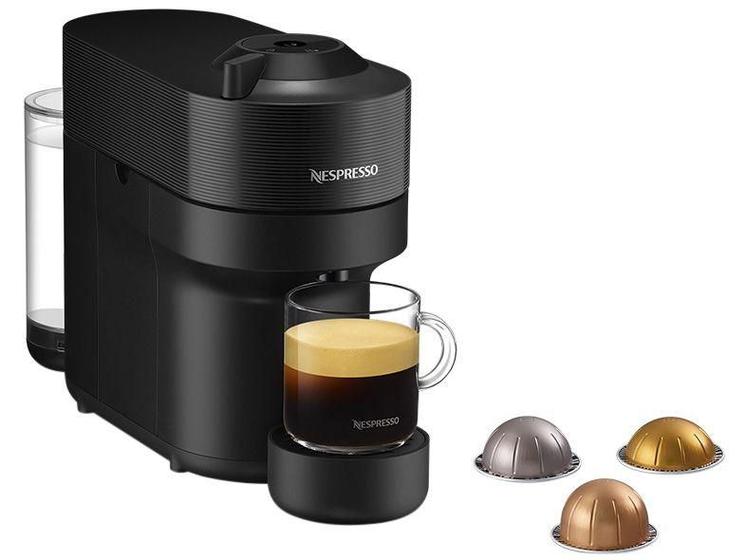 Cafeteira Espresso Nespresso Vertuo Pop Preto Menor preço em Cafeteira Espresso Nespresso Vertuo Pop Preto