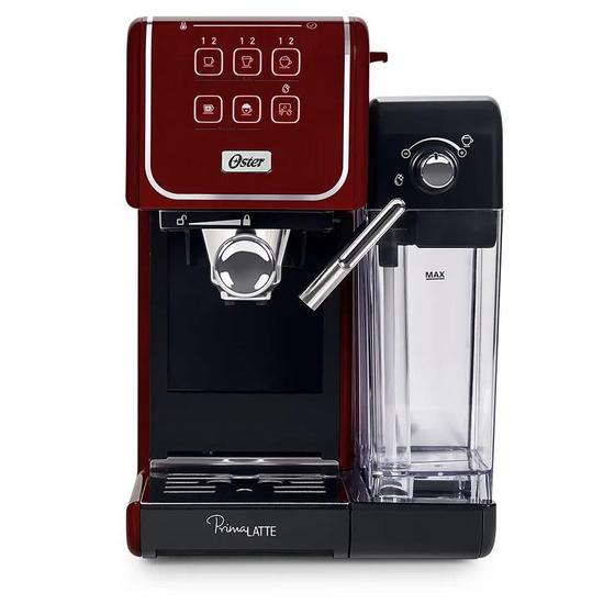 Imagem de Cafeteira Espresso Oster Primalatte Touch Red - 127V