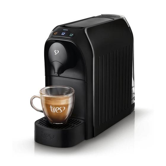 Imagem de Cafeteira Espresso Passione Preta Automática - TRES 3 Corações