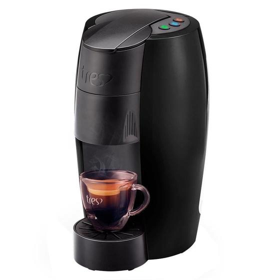 Imagem de Cafeteira Expresso G1 LOV Preto Brilhante - Tres