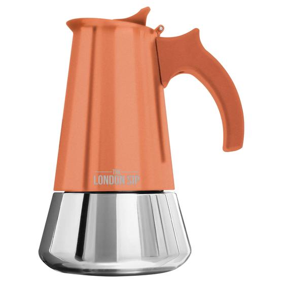 Imagem de Cafeteira Expresso Moka Pot London Sip - Aço Inoxidável para Fogão