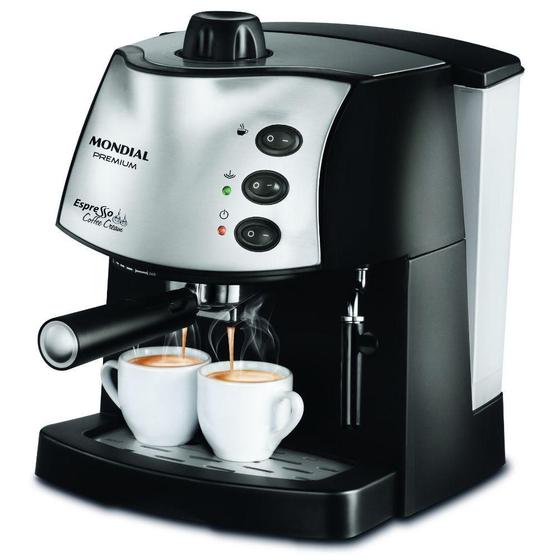 Imagem de Cafeteira Expresso Mondial Coffee Cream Preto 127V C-08 1850-01