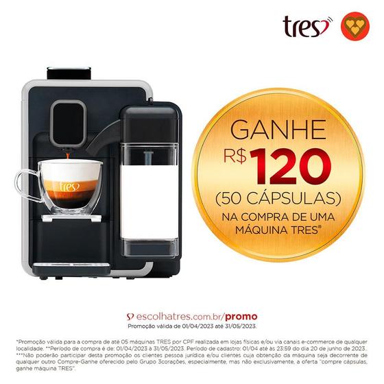 Cafeteira Expresso Três Corações Automática Multibebidas Barista Prata é boa?