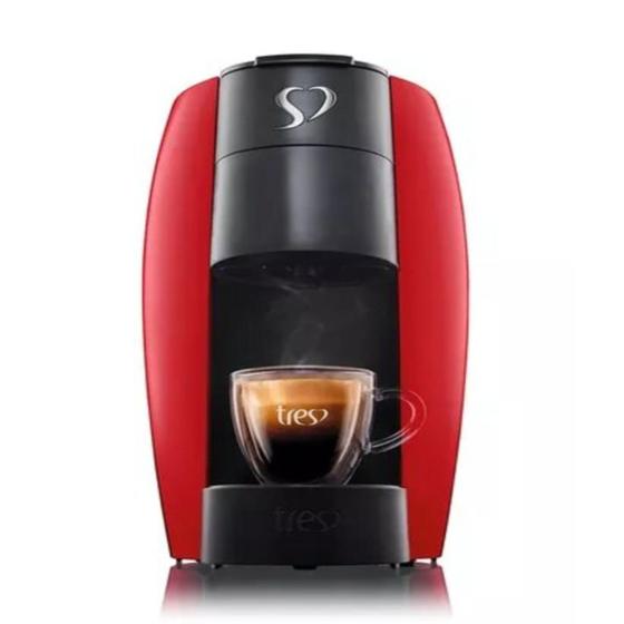 Imagem de Cafeteira Expresso Três Corações Lov G1 220v Vermelha