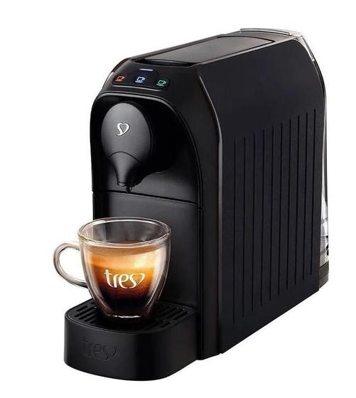 Imagem de Cafeteira Expresso Tres Passione Preta 220V