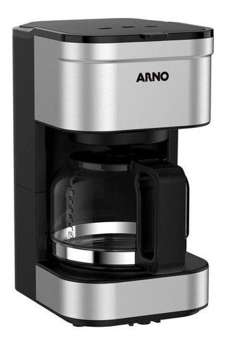 Imagem de Cafeteira Filtro Arno Preferita Cfpf Inox 750ml Jarra de Vidro / filtro Removível 110v