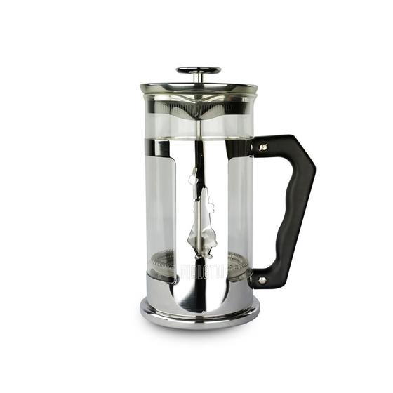 Imagem de Cafeteira french em aço inox e vidro Bialetti Preziosa 1 litro