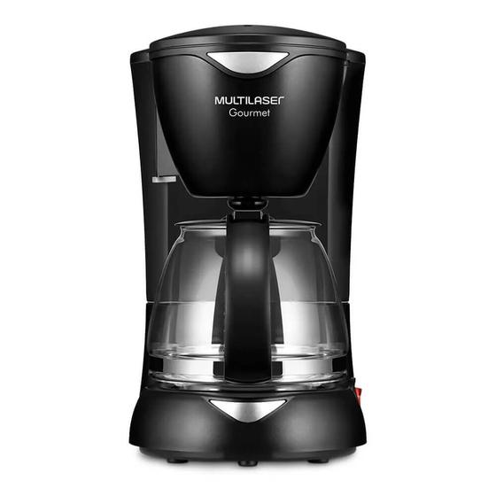 Imagem de Cafeteira Gourmet Elétrica 15 Xícaras Preta 220v Multilaser