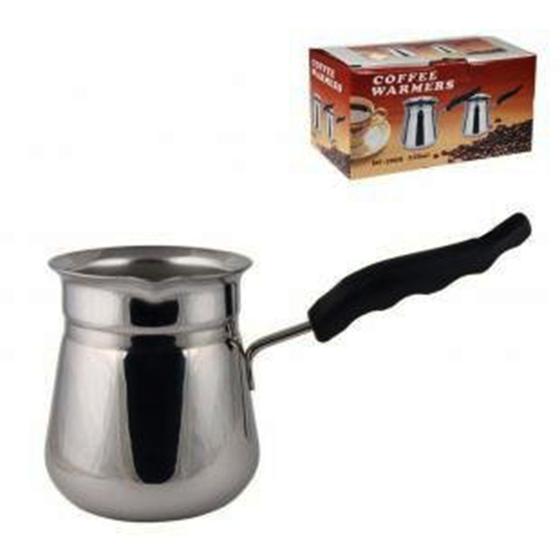 Imagem de Cafeteira Ibrik para café turco colonial 570 ml em inox 1 peça - Coffee Warmers