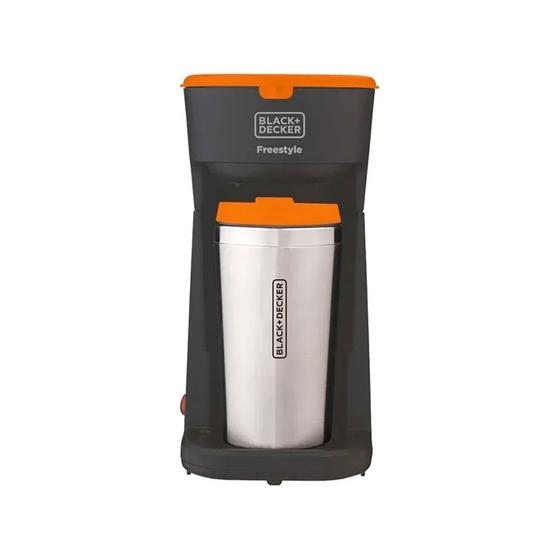 Imagem de Cafeteira Individual Freestyle CM01 600W Black + Decker 220V