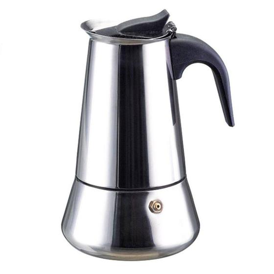 Imagem de Cafeteira Italiana Aluminio Para 6 Xícaras Cafés 300 Ml