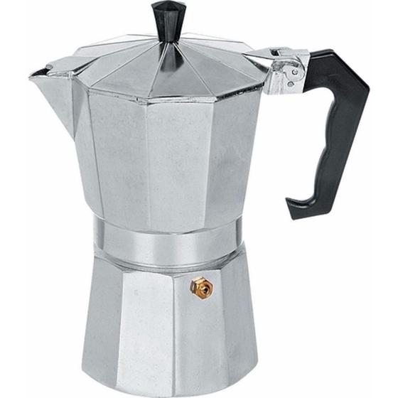 Cafeteira Italiana Manual Alumínio 300Ml 6 Xícaras Menor preço em Cafeteira Italiana Manual Alumínio 300Ml 6 Xícaras
