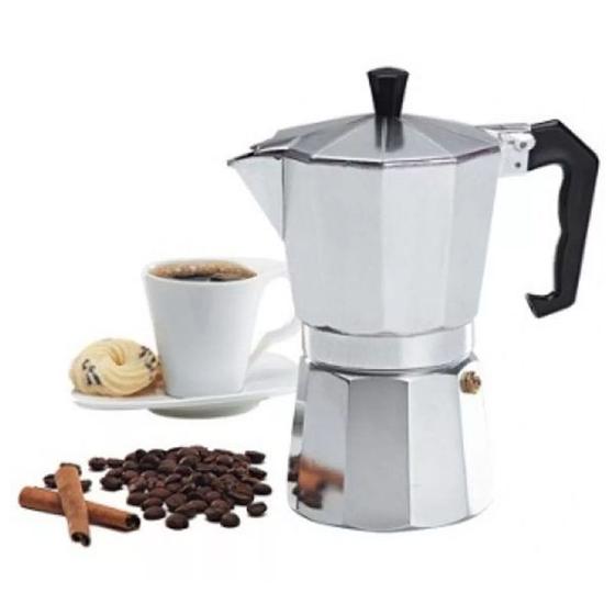 Cafeteira Italiana Moka Expresso Alumínio Menor preço em Cafeteira Italiana Moka Expresso Alumínio