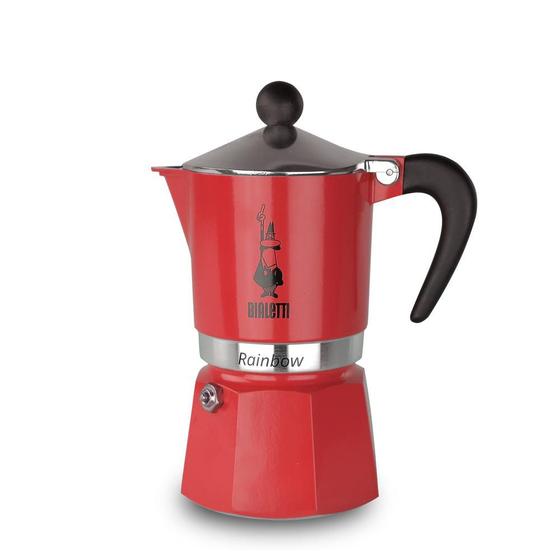 Cafeteira Italiana Bialetti Rainbow Vermelho - 10030103