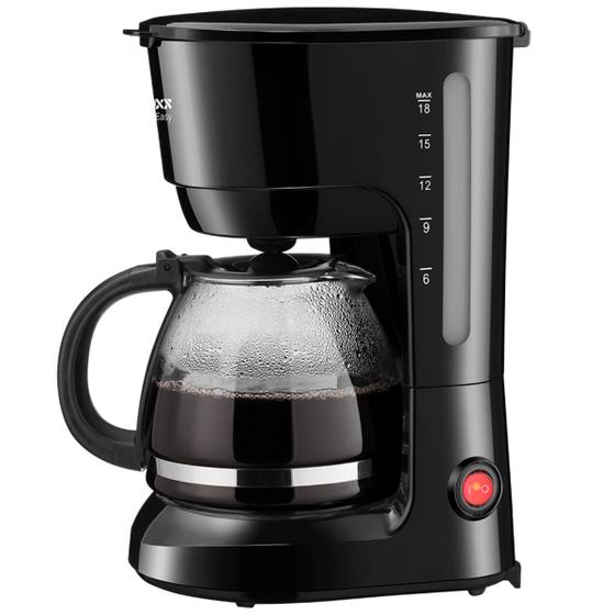 Imagem de Cafeteira Lenoxx 110V Easy 18 Cafés Automática Filtro Permanente Jarra de Vidro