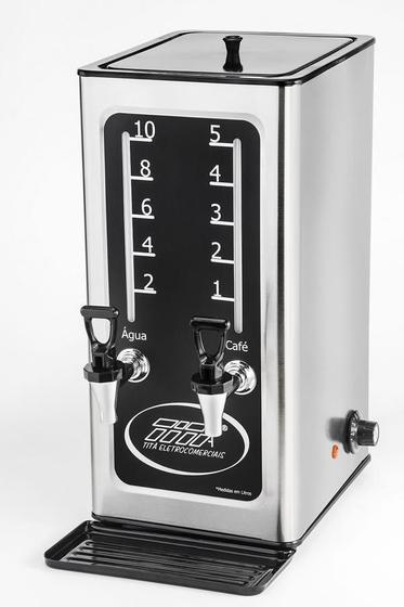 Imagem de Cafeteira maquina elétrica de café industrial 5 litros inox