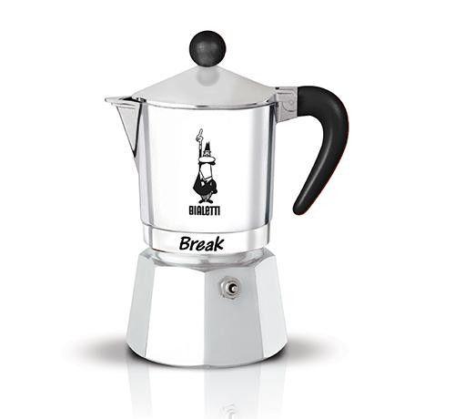Cafeteira Italiana Bialetti Break 150ml Alumínio - 10390003
