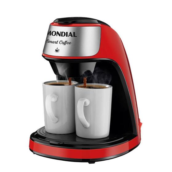 Imagem de Cafeteira Mondial 2 Xícaras Smart Coffee C-42-2X-Ri 220V