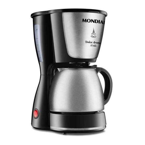 Cafeteira Elétrica Mondial Dolce Arome Preto 110v - C34