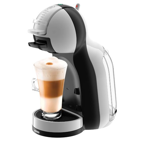 Cafeteira Nescafe Dolce Gusto Mini Me Cinza e Preta Automática Cápsulas 110v Menor preço em Cafeteira Nescafe Dolce Gusto Mini Me Cinza e Preta Automática Cápsulas 110v