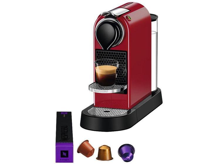 Cafeteira Nespresso Citiz Vermelha Menor preço em Cafeteira Nespresso Citiz Vermelha