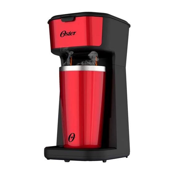 Cafeteira Oster 2Day Red 2 em 1 com Copo Térmico Menor preço em Cafeteira Oster 2Day Red 2 em 1 com Copo Térmico