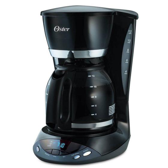 Imagem de Cafeteira Oster Programável Black 36 Xicaras 127V Preta 900W de Potência