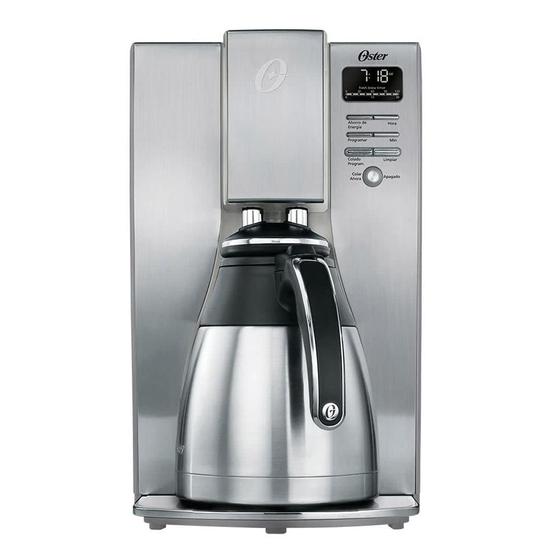 Cafeteira Oster Programável Gourmet, 36 Xícaras, Timer, 1300W, 127V ...