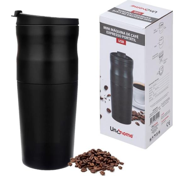 Imagem de Cafeteira Portátil Café Expresso Moedor E Copo Usb Premium