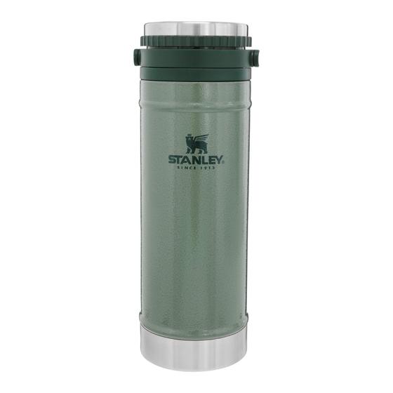 Imagem de Cafeteira Portátil French Press em Aço Inox 453ml, para Café e Chá - Ideal para Camping e Viagens