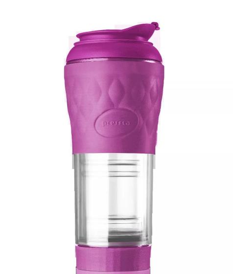 Imagem de Cafeteira Portátil Pressca 350ml Rosa