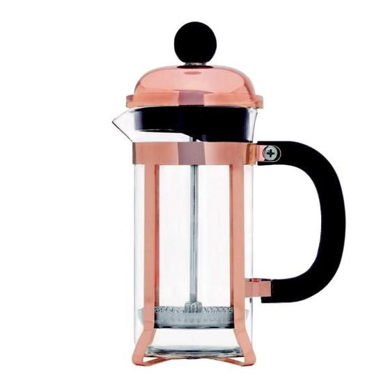 Imagem de Cafeteira Prensa Francesa 350ml  Rose Gold / Cobre