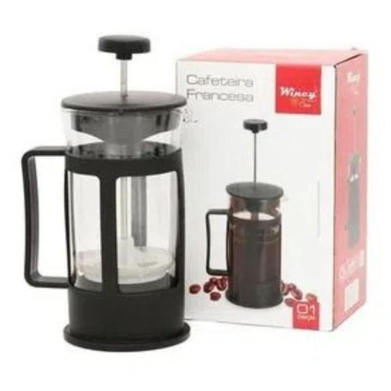 Imagem de Cafeteira Prensa Francesa 600ml Preto-WINCY