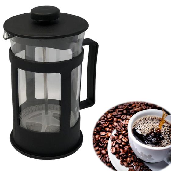 Imagem de Cafeteira Prensa Francesa Cremeira Café Leite Chá 600ml