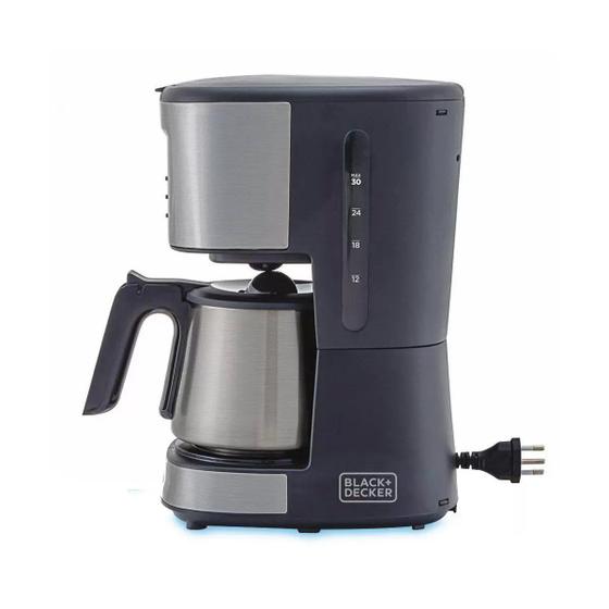 Imagem de Cafeteira Programável CM300G-B2 Jarra Inox Black e Decker