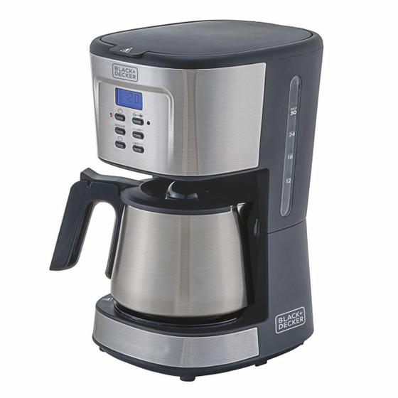 Imagem de Cafeteira Programavel Cm300G Com Jarra Inox Black Decker