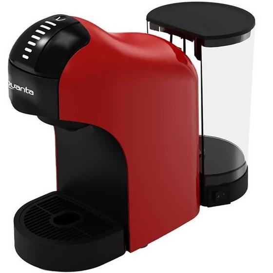 Imagem de Cafeteira Quanta Pure Flavour 3 Em 1 QTCMC50 127V ~ 60HZ - Vermelha/Preta