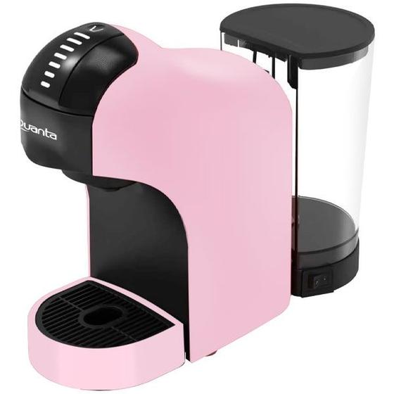 Imagem de Cafeteira Quanta Pure Flavour 3 Em 1 QTCMC50 220 - 240 V ~ 50/60 HZ - Rosa/Preto