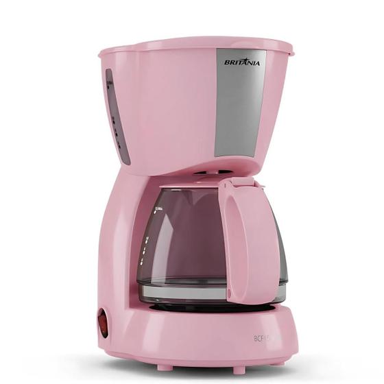 Cafeteira Elétrica Britânia Rosa 110v - Bcf15