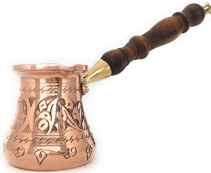 Imagem de Cafeteira The Silk Road Trade PC Series 178ml - Design em Cobre