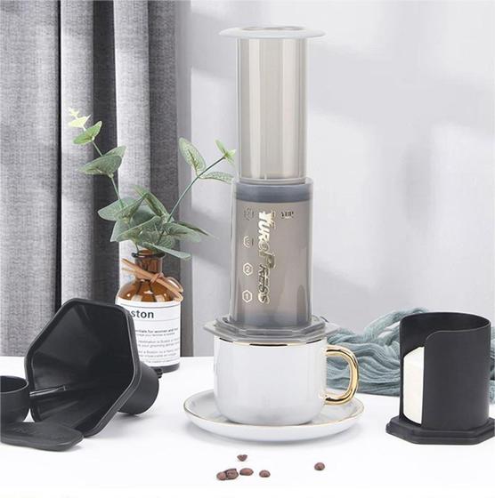 Cafeteira Yuropress E Tipo Aeropress Aerobie Expresso Café Menor preço em Cafeteira Yuropress E Tipo Aeropress Aerobie Expresso Café