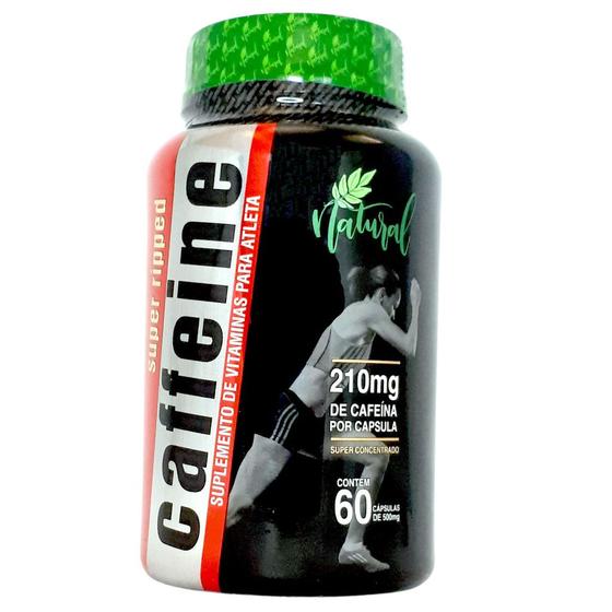 Caffeine Super Ripped Suplemento De Cafeína Para Atletas 210 Mg 60